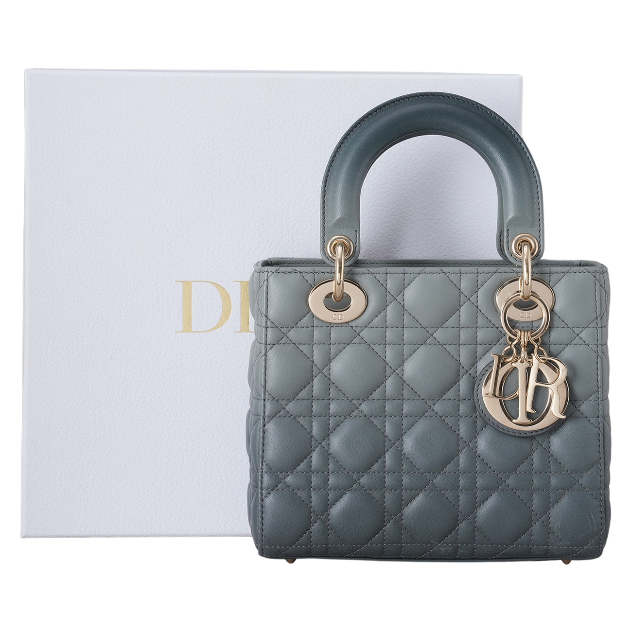 CHRISTIAN DIOR(USED)디올 그라데이션 레이디디올 스몰 MYABC
